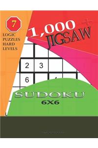 1,000 + sudoku jigsaw 6x6
