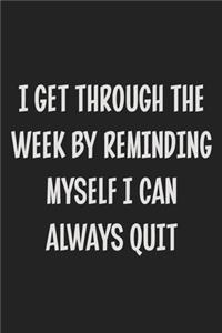 I Get Through the Week by Reminding Myself I Can Always Quit
