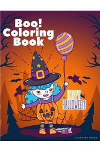Boo!Coloring Book