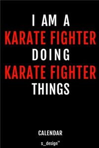 Calendar for Karate Fighters / Karate Fighter