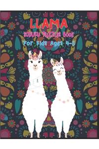 LLAMA Soduku Puzzles Book For Kids Ages 4-8