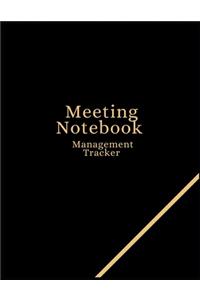 Meeting Notebook Management Tracker