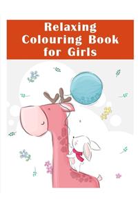 Relaxing Colouring Book for Girls