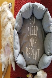 Notizbuch Eat sleep nap repeat