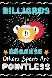 Billiards Because Others Sports Are Pointless