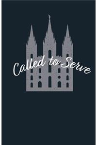 Called to Serve 40 Page Lined 5.5x8.5 Notebook