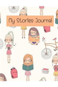 My Stories Journal: Children Journals To Write In - Blank Book For Creating Stories