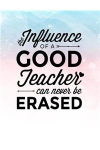 The Influence Of A Good Teacher Can Never Be Erased