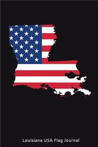 Louisiana USA Flag Journal