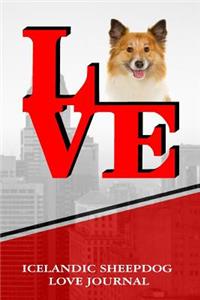Icelandic Sheepdog Love Journal