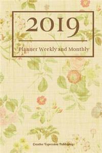 2019 Planner Weekly And Monthly