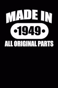 Made in 1949 All Original Parts