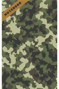 Multicam Military Notebook