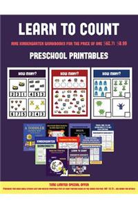 Preschool Printables (Learn to count for preschoolers)
