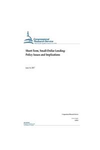 Short-Term, Small-Dollar Lending