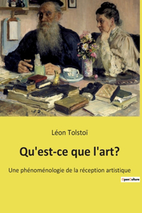 Qu'est-ce que l'art?