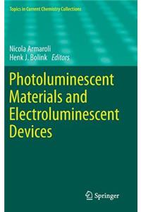 Photoluminescent Materials and Electroluminescent Devices