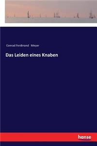 Leiden eines Knaben