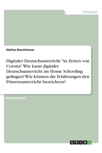 Digitaler Deutschunterricht 