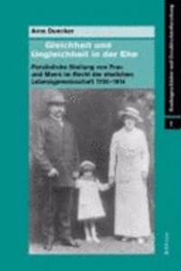 Gleichheit Und Ungleichheit in Der Ehe