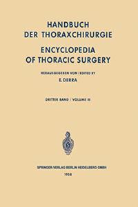 HANDBUCH DER THORAXCHIRURGIE ENCYCLOP