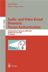 Audio-And Video-Based Biometric Person Authentication