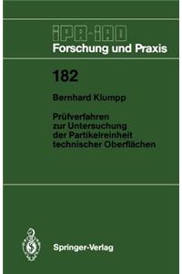Prüfverfahren zur Untersuchung der Partikelreinheit technischer Oberflächen