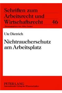 Nichtraucherschutz Am Arbeitsplatz