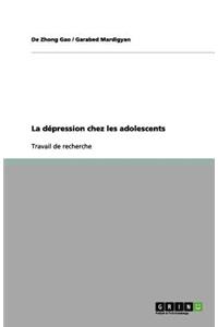 La dépression chez les adolescents