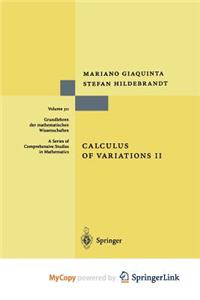 Calculus of Variations II