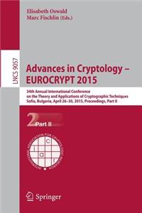 Advances in Cryptology - Eurocrypt 2015