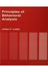 Principles of Behavioural Analysis