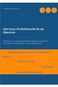 Jetzt lerne ich Mathematik für die Oberstufe
