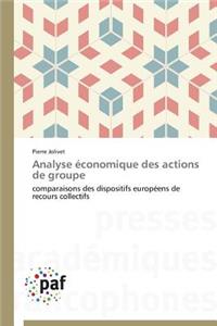 Analyse Économique Des Actions de Groupe