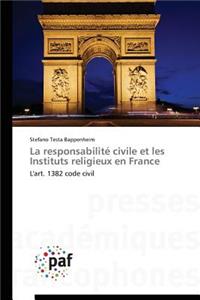 La Responsabilité Civile Et Les Instituts Religieux En France