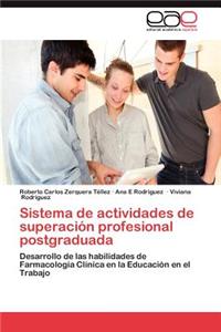 Sistema de Actividades de Superacion Profesional Postgraduada