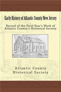 Early History of Atlantic County New Jersey