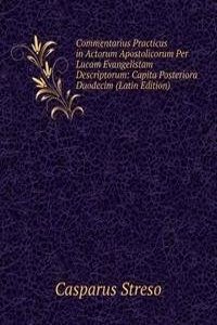 Commentarius Practicus in Actorum Apostolicorum Per Lucam Evangelistam Descriptorum: Capita Posteriora Duodecim (Latin Edition)