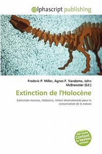 Extinction de L'Holocene