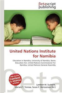 United Nations Institute for Namibia