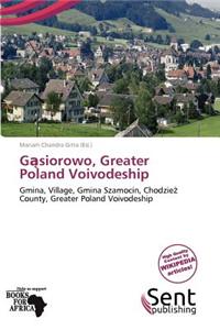 G Siorowo, Greater Poland Voivodeship