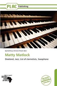 Matty Matlock