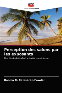 Perception des salons par les exposants