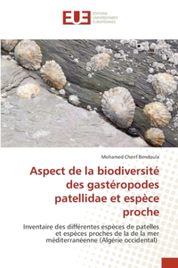 Aspect de la biodiversité des gastéropodes patellidae et espèce proche