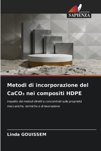 Metodi di incorporazione del CaCO₃ nei compositi HDPE
