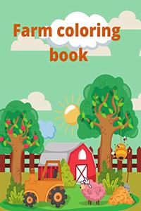 Farm Coloring Book