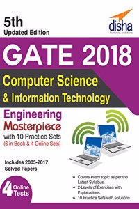 GATE 2018 Computer Science & Information Technology Masterpiece with 10 Practice Sets (6 in Book + 4 Online) 5th edition