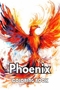Phoenix Coloring Book for Adults
