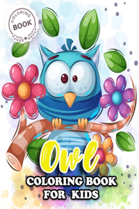 Owl Coloring Book for Kids