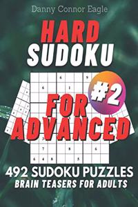 Sudoku Hard for Advanced, Brain Teasers for Adults
